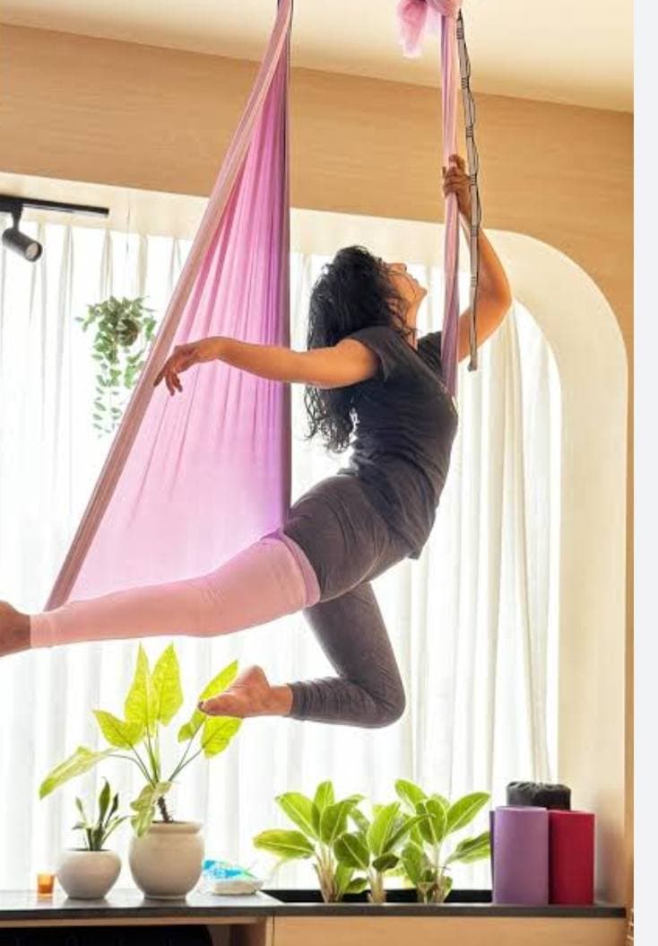 Aerial Yoga at Natural Feelings